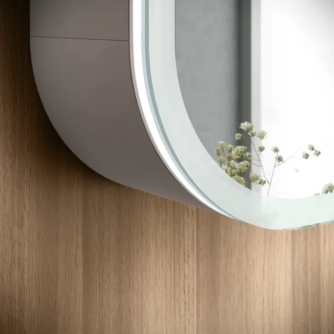 Willow Illuminated LED Mirror Cabinet With BLUETOOTH Speaker & USB Port 700x800mm