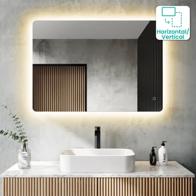 Clara Backlit LED Mirror 700x1000mm