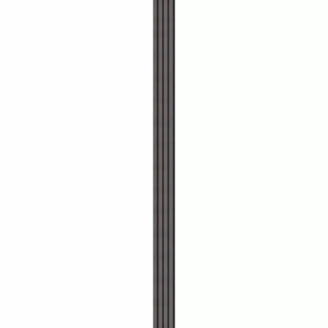 Trepanel Aqua 3D® Waterproof Walnut Brown Wood Effect Slat Panels 3 Pack (Covers 1.39SQM)