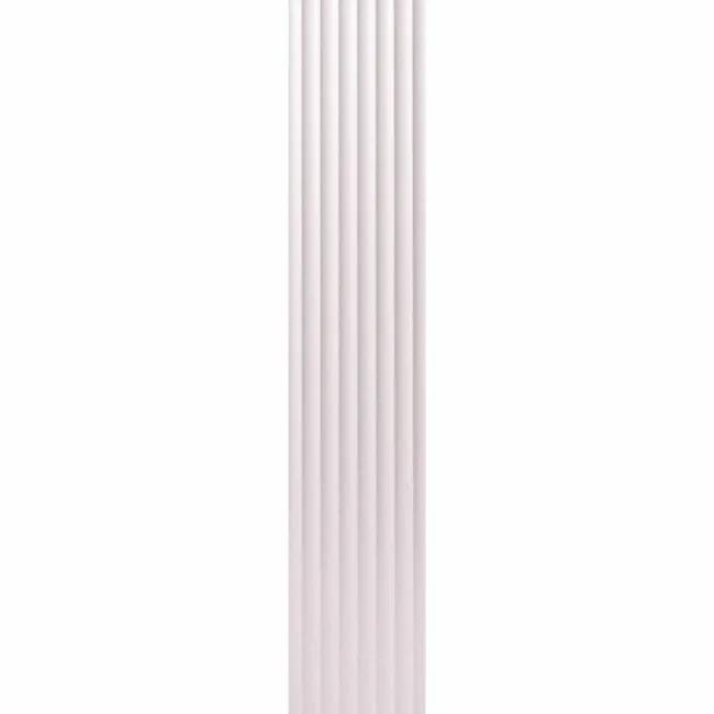 Trepanel Aqua 3D® Waterproof Ivory Stone Effect Fluted Wall Panel 3 Pack (Covers 1.80 SQM)