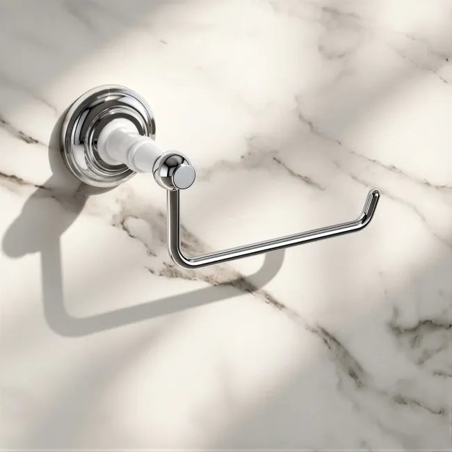 Avoca Traditional Chrome Toilet Roll Holder