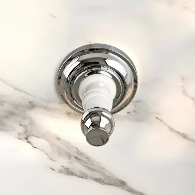 Avoca Traditional Chrome Robe Hook