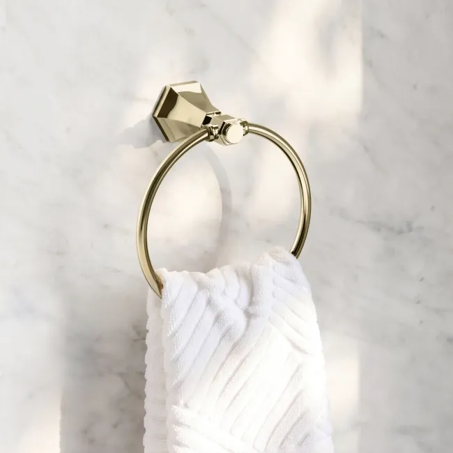 Kenmare Traditional English Gold Towel Ring
