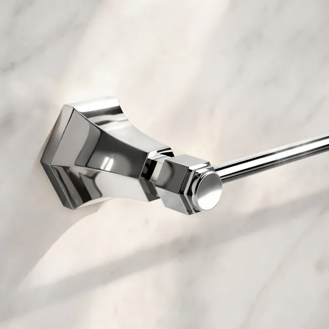 Kenmare Traditional Chrome Towel Rail