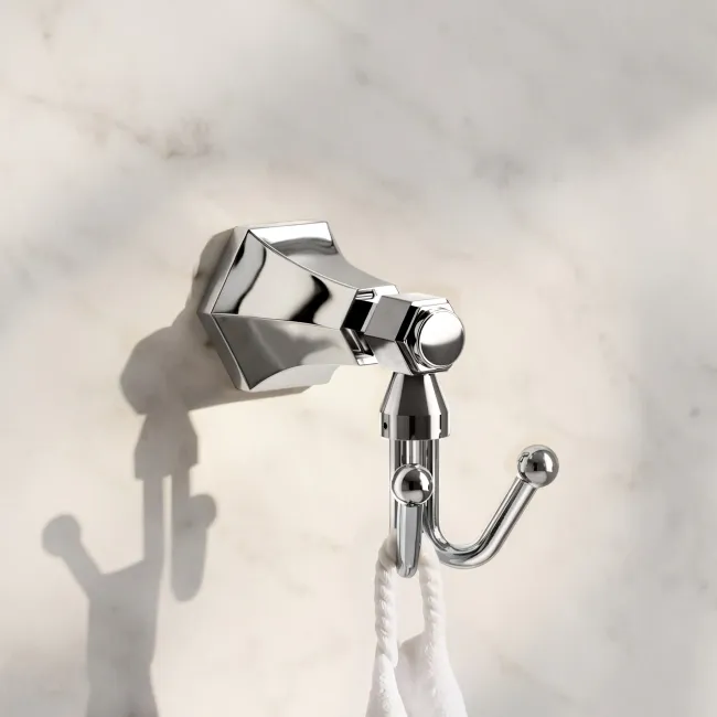 Kenmare Traditional Chrome Robe Hook