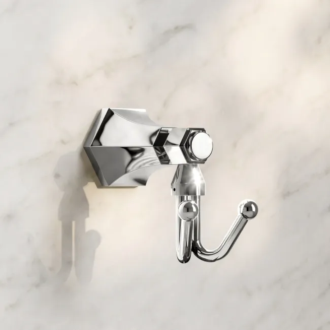 Kenmare Traditional Chrome Robe Hook