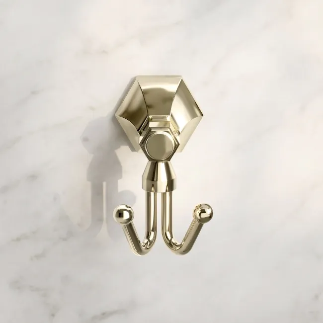 Kenmare Traditional English Gold Robe Hook