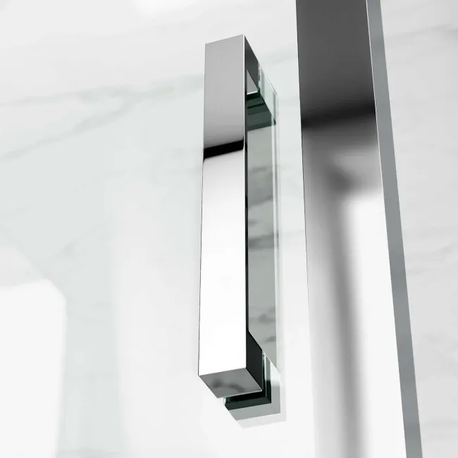 Hamburg Easy Clean 8mm Sliding Shower Enclosure 1400x900mm - Easy Fix Feature