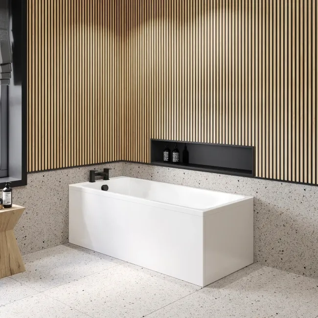 Witney 1500x700 Square Single Ended Bath
