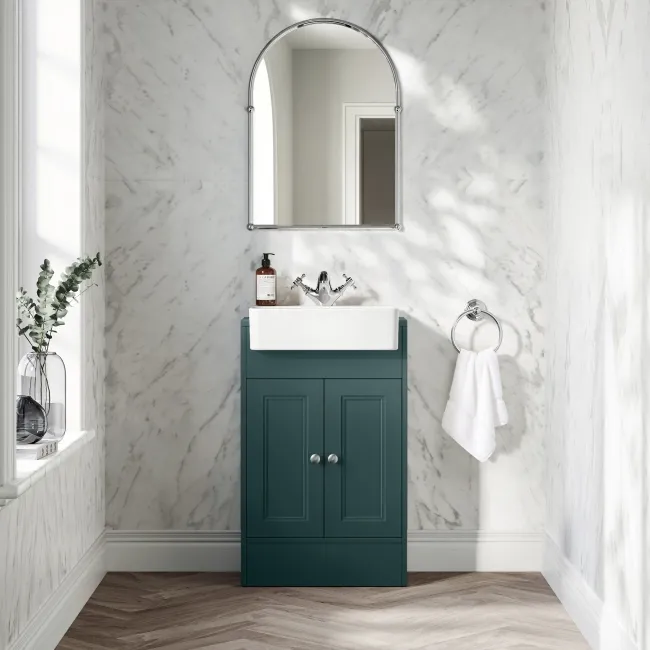 Monaco Mystic Green Basin Vanity 500mm