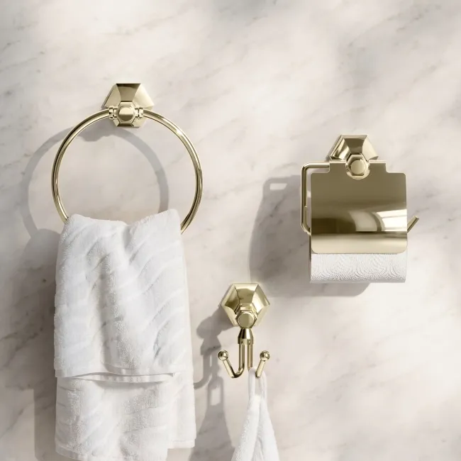 Kenmare Traditional English Gold 3 Pieces Accessory Set