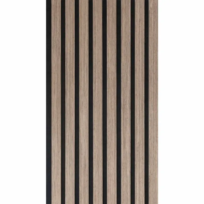 Trepanel® Smoked Oak Acoustic Wood Wall Panels