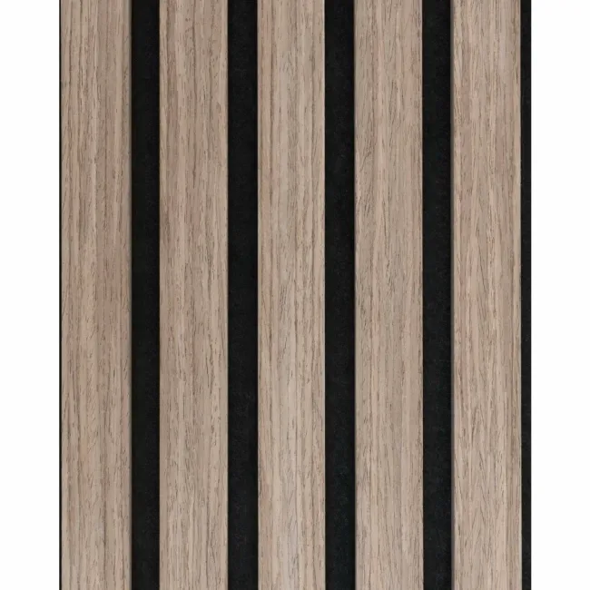 Trepanel® Smoked Oak Acoustic Wood Wall Panels