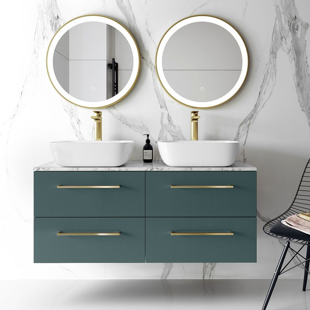 How Much Space Do You Need for a Double Vanity (His & Hers)?