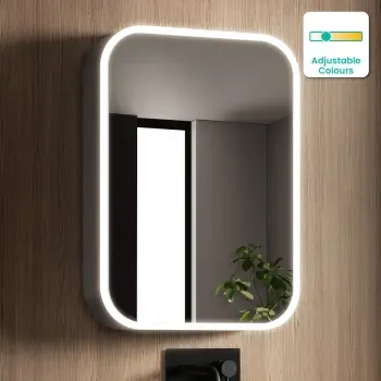 Willow Illuminated LED Mirror Cabinet 700x500mm
