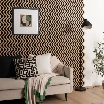 Trepanel® Oak Ripple Wave Acoustic Wood Slat Panels