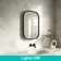 Isabel Matt Black LED Mirror with Front & Back Illumination 700x500mm