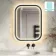 Isabel Matt Black LED Mirror with Front & Back Illumination 800x600mm