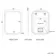 Isabel Matt Black LED Mirror with Front & Back Illumination 800x600mm