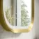 Isabel Brushed Brass LED Mirror with Front & Back Illumination 700x500mm