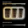 Isabel Brushed Gunmetal LED Mirror with Front & Back Illumination 700x1200mm