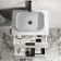 Cadiz Fluted Linen White Wall Hung Drawer Vanity with Marble Top 600mm (Excludes Basin) - Black Accents