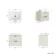 Cadiz Fluted Linen White Wall Hung Drawer Vanity with Marble Top & Marin Basin 600mm - Black Accents