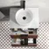 Cadiz Fluted Apex Walnut Wall Hung Drawer Vanity with Marble Top & Nevis Basin 600mm - Black Accents