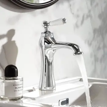 Avoca Traditional Chrome Basin Mixer Tap