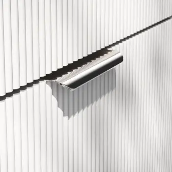 Chrome Flat Furniture Handle