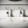 Kenmare Traditional Chrome Hot & Cold Basin Taps