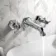 Kenmare Traditional Chrome Wall Mounted Basin Mixer Tap
