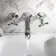 Kenmare Traditional Chrome Wall Mounted Basin Mixer Tap