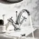 Avoca Traditional Chrome Basin Mixer Tap & Pop-Up Waste