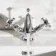 Avoca Traditional Chrome Basin Mixer Tap & Pop-Up Waste