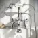 Kenmare Traditional Chrome Bath Shower Mixer Tap