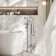 Kenmare Traditional Chrome Freestanding Bath Shower Mixer Tap