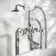 Kenmare Traditional Chrome Freestanding Bath Shower Mixer Tap