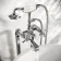 Kenmare Traditional Chrome Freestanding Bath Shower Mixer Tap