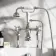 Avoca Traditional Chrome Bath Shower Mixer Tap