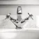 Kenmare Traditional Chrome Basin Mixer Tap & Pop-Up Waste
