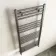 Naples Premium Brushed Gunmetal Straight Heated Towel Rail 1200x600mm