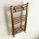 Naples Premium Brushed Copper Straight Heated Towel Rail 800x400mm