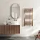 Naples Premium Brushed Copper Straight Heated Towel Rail 1000x500mm