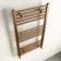 Naples Premium Brushed Copper Straight Heated Towel Rail 1000x600mm