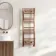 Naples Premium Brushed Copper Straight Heated Towel Rail 1200x400mm