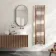 Naples Premium Brushed Copper Straight Heated Towel Rail 1600x400mm