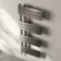 Seville Brushed Gunmetal Designer Flat Panel Heated Towel Rail 1200x450mm