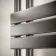 Seville Brushed Gunmetal Designer Flat Panel Heated Towel Rail 1200x600mm