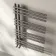 Cannes Brushed Gunmetal Designer Heated Towel Rail 800x500mm